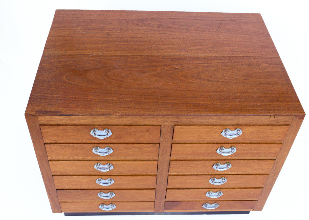 Multi Drawer Artwork Storage Cabinet