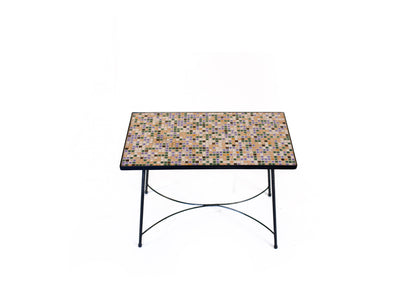 Vintage Tile Top Side Table