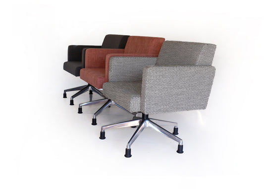 Box Swivel Chairs - five available