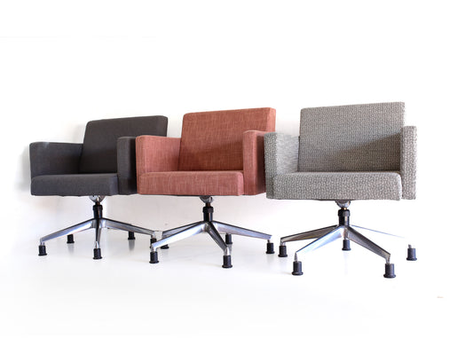 Box Swivel Chairs - five available