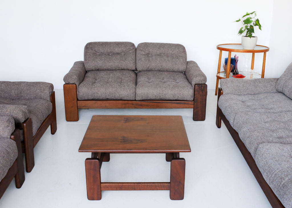Two-Seater Mid-Century Modern Sofa