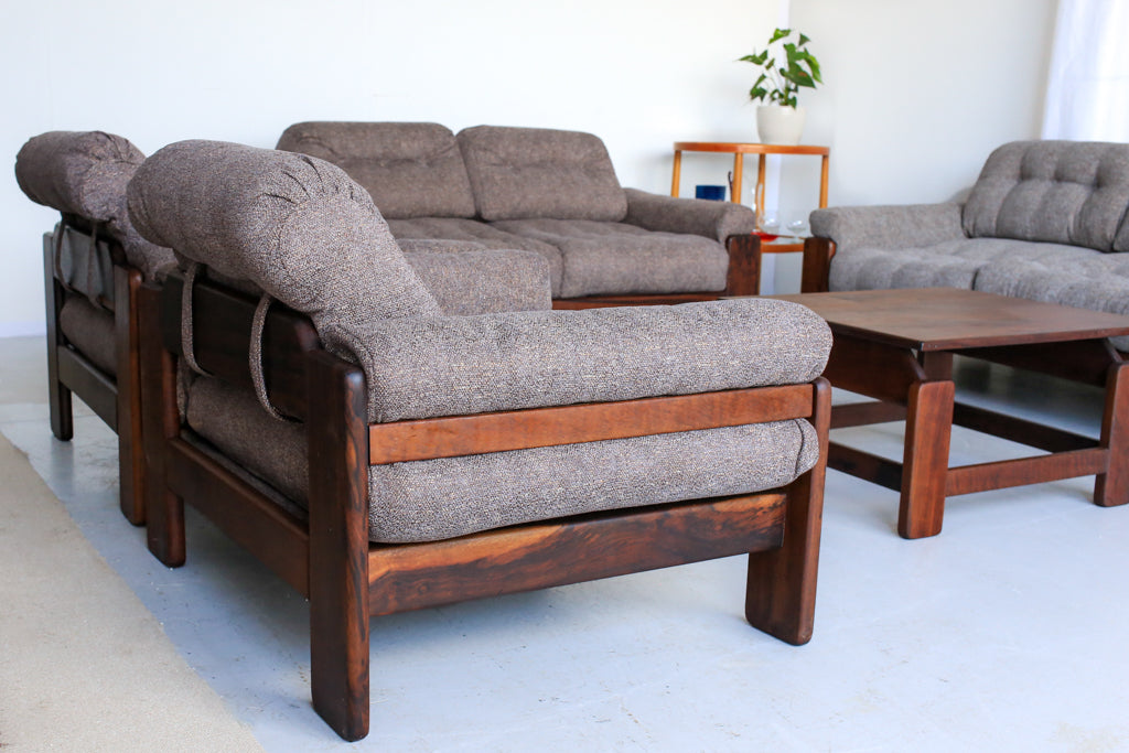Two-Seater Mid-Century Modern Sofa