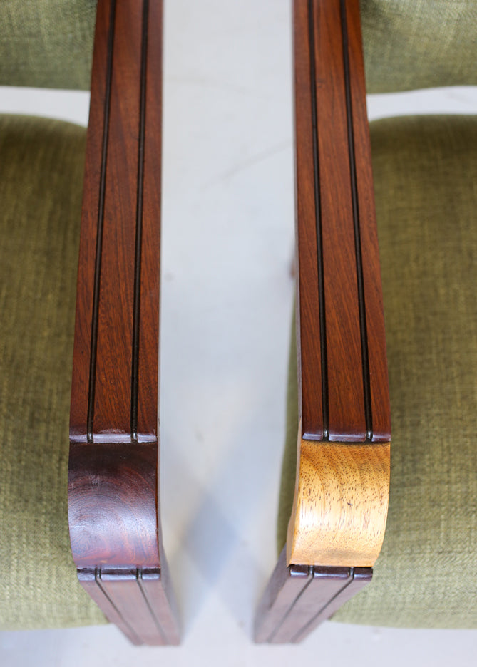 Pair of Strongbow Armchairs