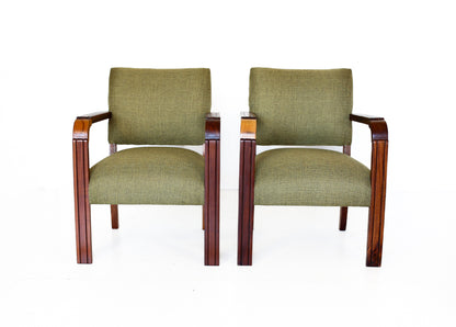 Pair of Strongbow Armchairs
