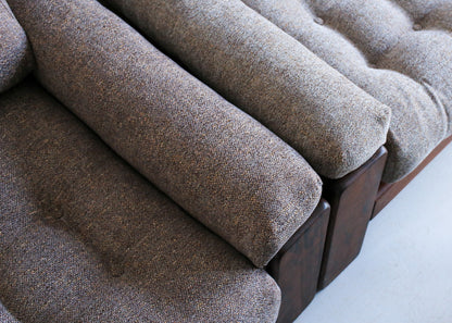 Two-Seater Mid-Century Modern Sofa
