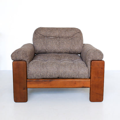 A Pair of Brutalist Armchairs