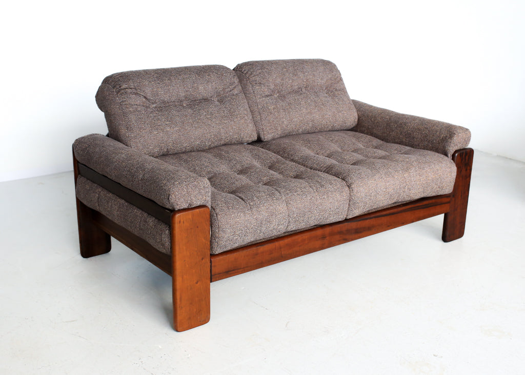 Two-Seater Mid-Century Modern Sofa