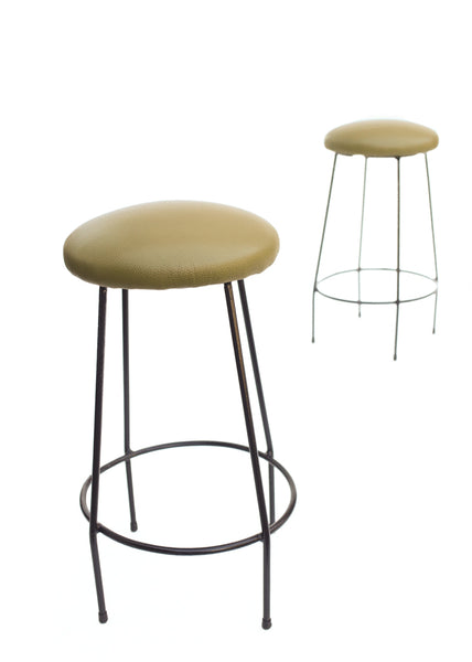 Three Retro Kitchen Stools - priced per unit