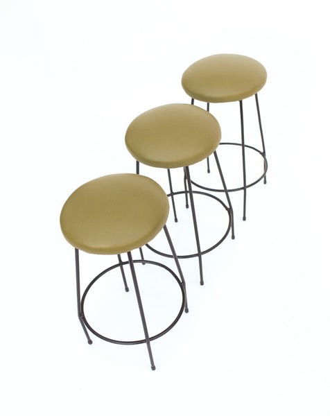 Three Retro Kitchen Stools - priced per unit