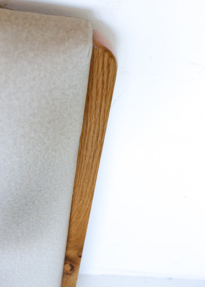 New Queen Headboard with Oak Detail