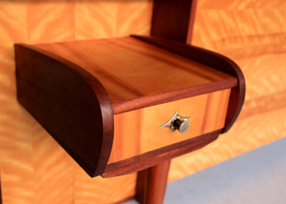 Queen Bed Headboard with Pedestals