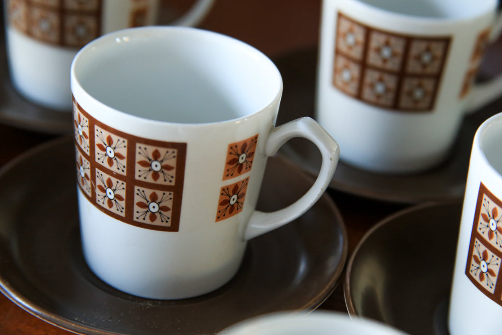 Eight Alfred Meakin Duos - 1960's
