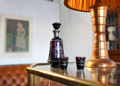 Mid-century Copper Table Lamp