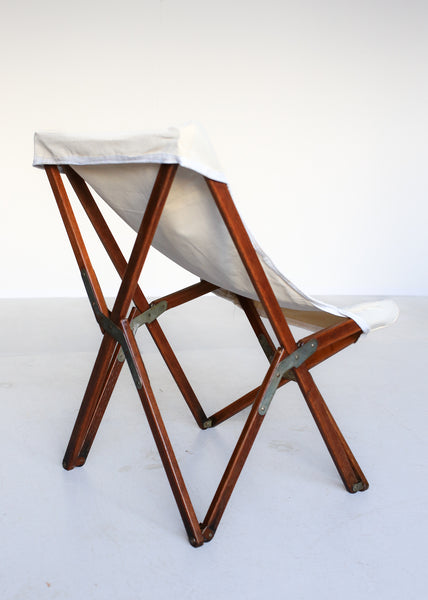 Vintage Tripolina Style Folding Chairs - two available