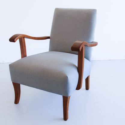Mid-Century Oak Armchair