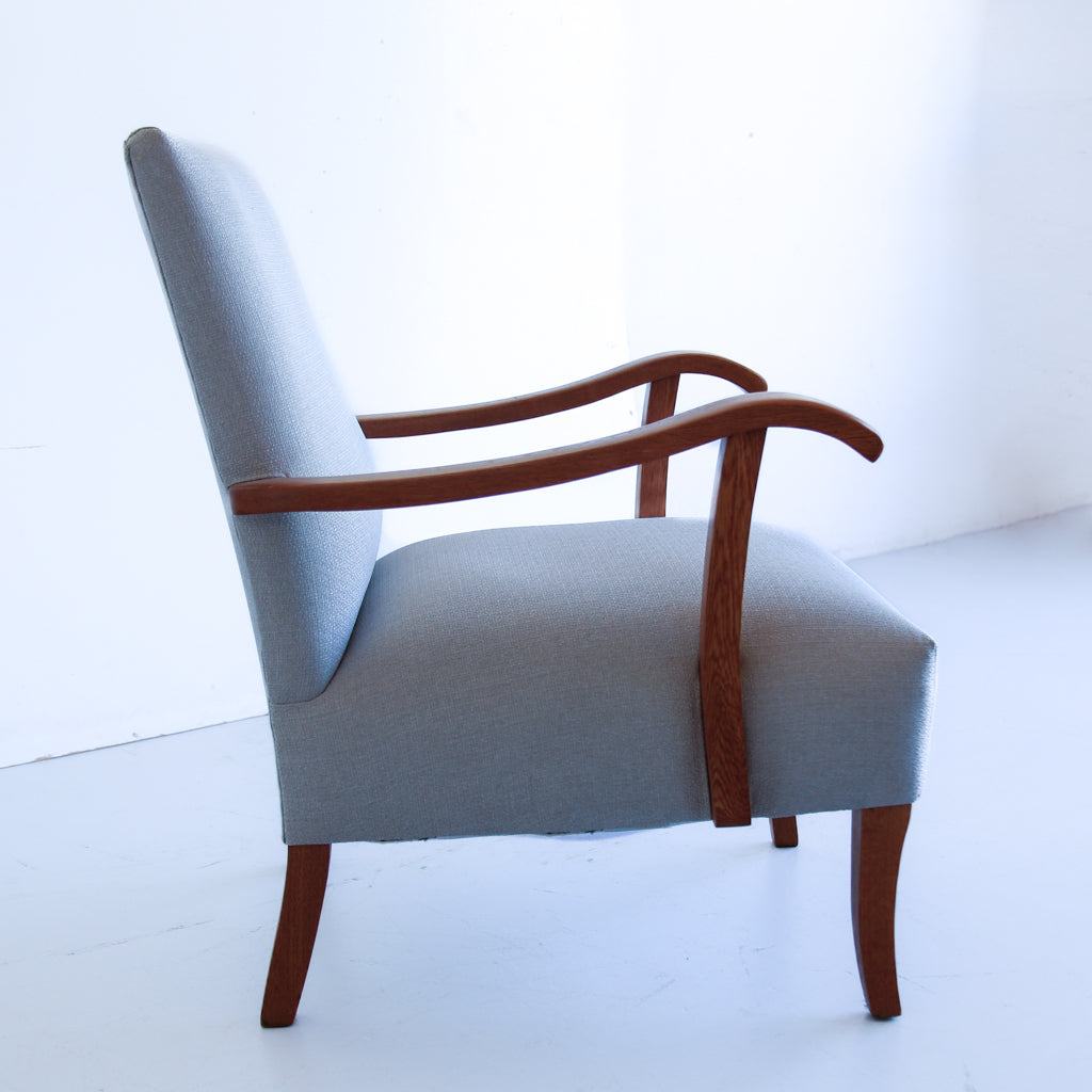 Mid-Century Oak Armchair