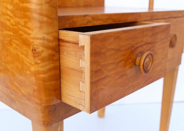 Two Art Deco Bedside Cabinets