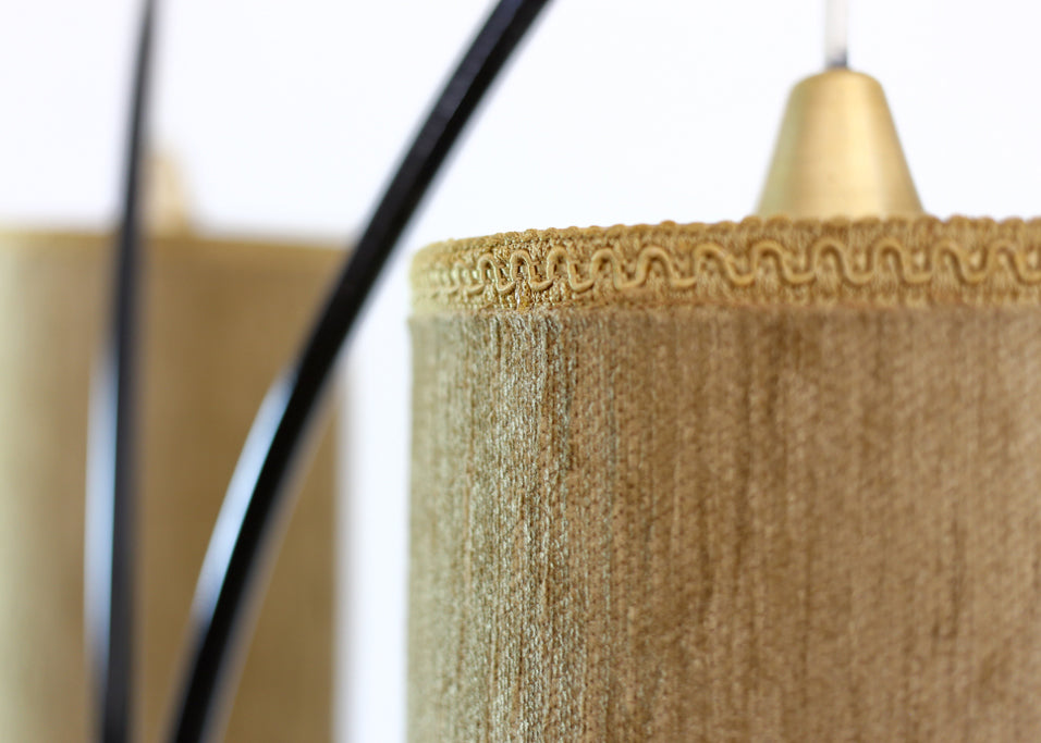 1950s Floor Lamp with Three Lights