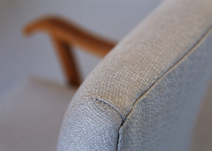Mid-Century Oak Armchair