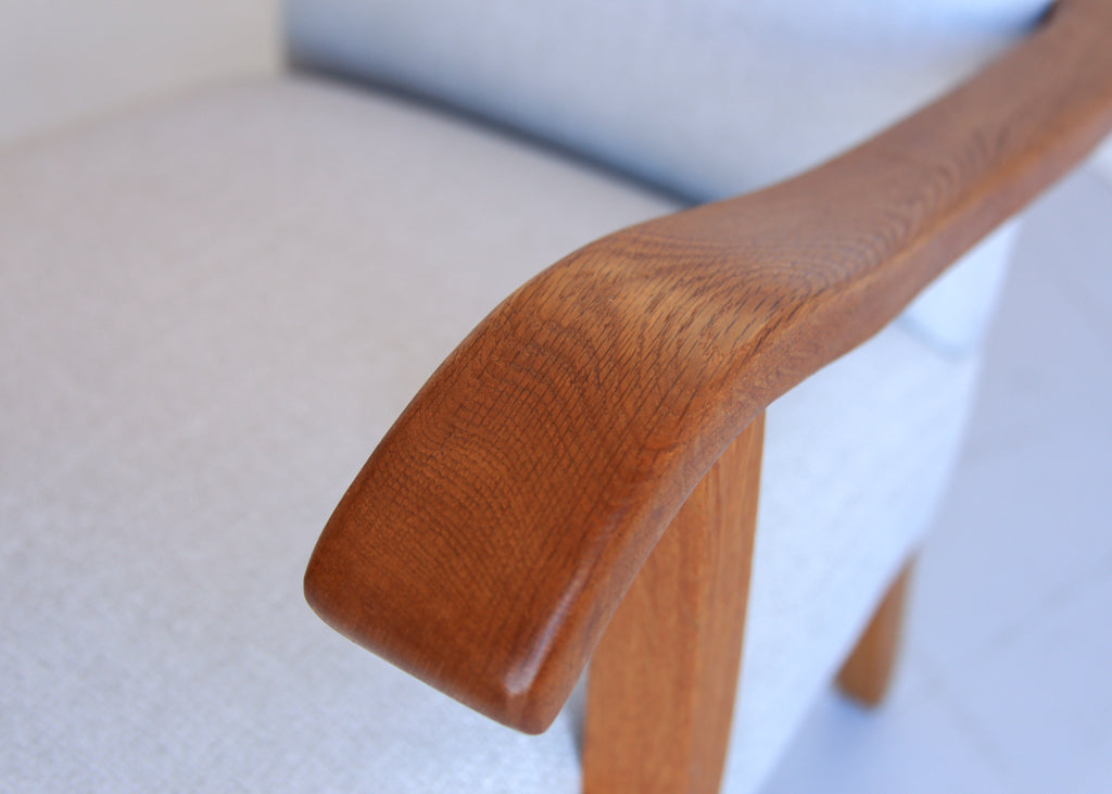 Mid-Century Oak Armchair