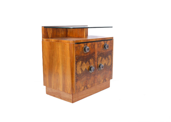 Art Deco Bedside Cabinet