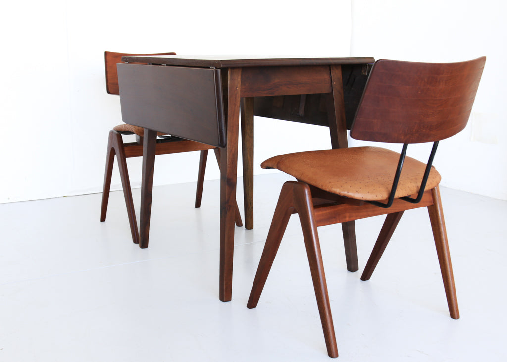 Vintage Imbuia Drop Leaf Table