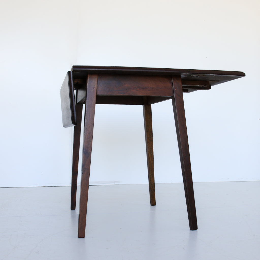 Vintage Imbuia Drop Leaf Table