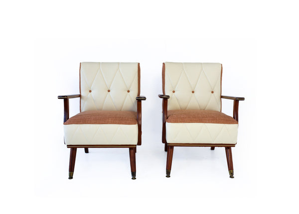 Pair of Mid-century Armchairs