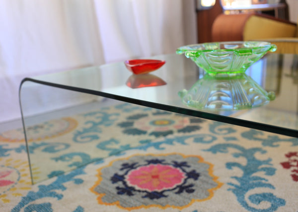 Bent Glass Coffee Table