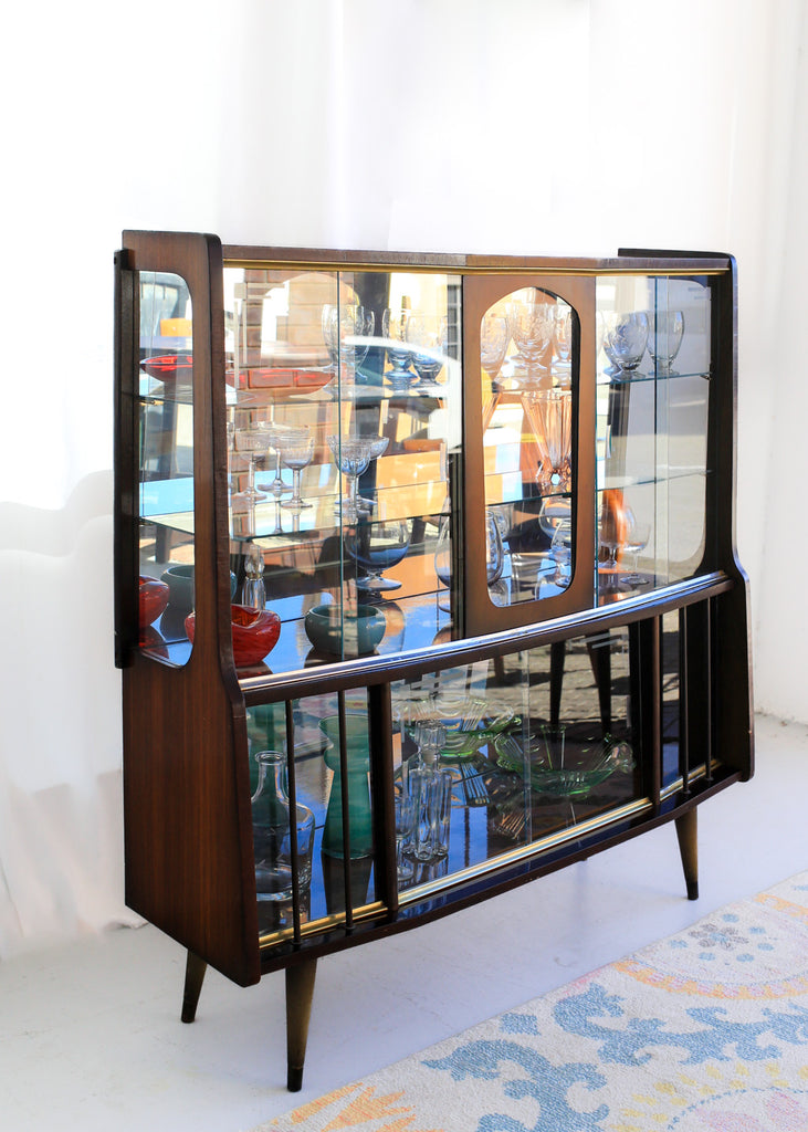 Mid-Century Modern Display Cabinet – Huisraad Modern