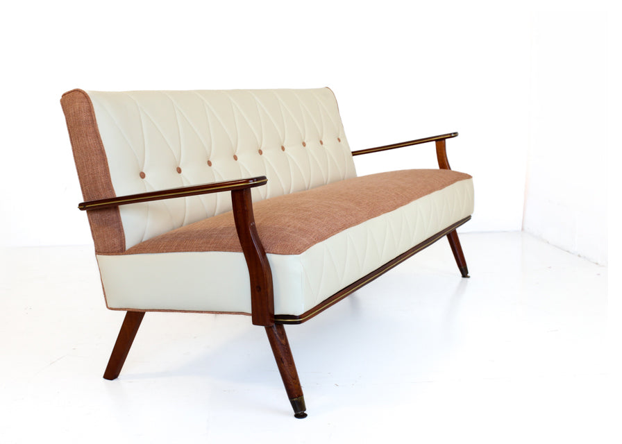 Mid-century Three Seater Sofa