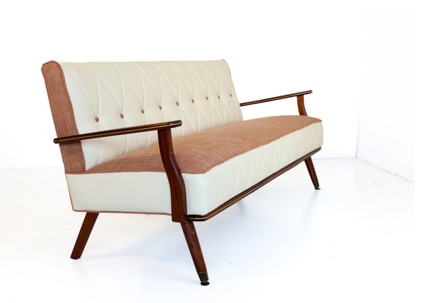Mid-century Three Seater Sofa
