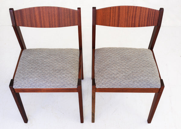 Set of Four Mid-Century Dining Chairs