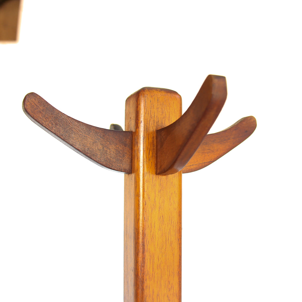 Solid Wood Vintage Coat and Hat Stand