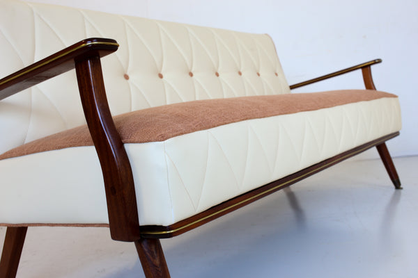 Mid-century Three Seater Sofa