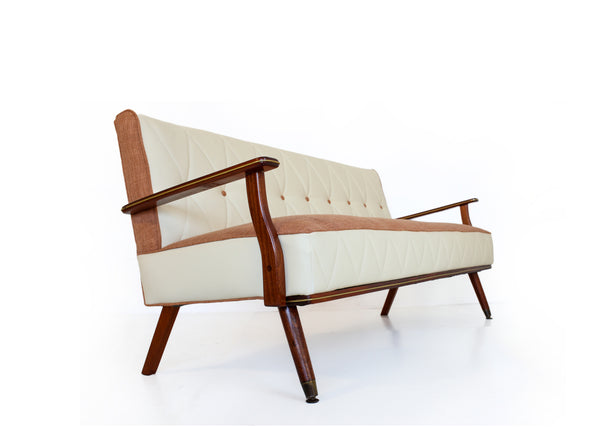 Mid-century Three Seater Sofa