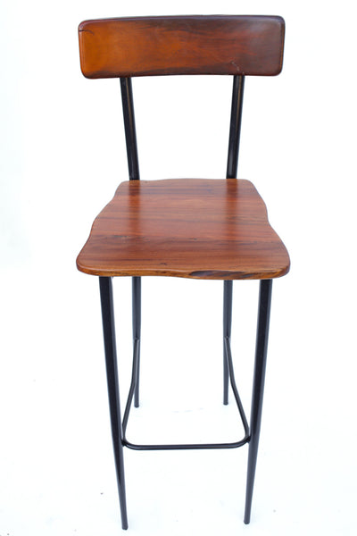 Steel and Wood Bar Chairs