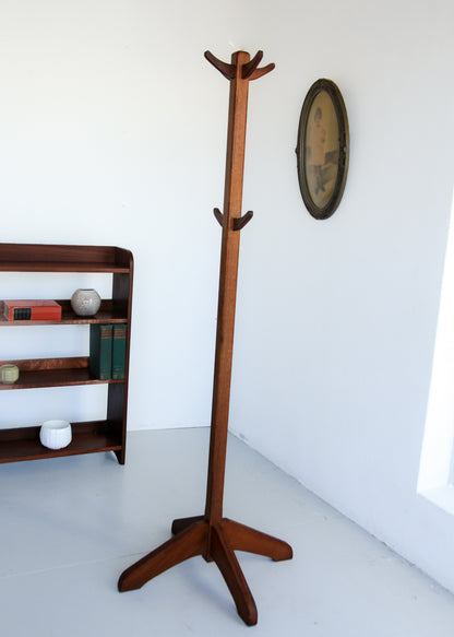 Solid Wood Vintage Coat and Hat Stand