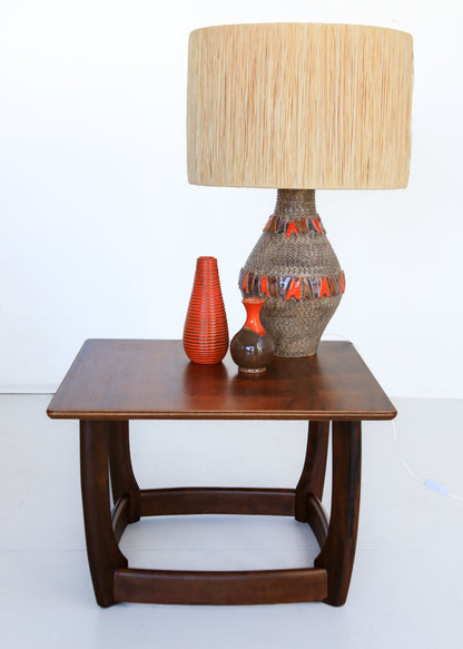 Imbuia Airflex Side Table