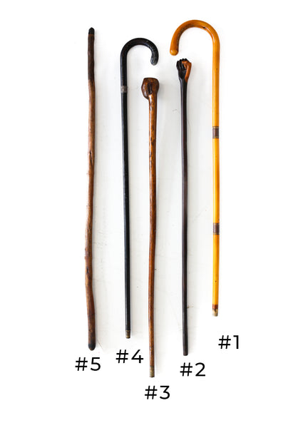 Vintage Walking Sticks