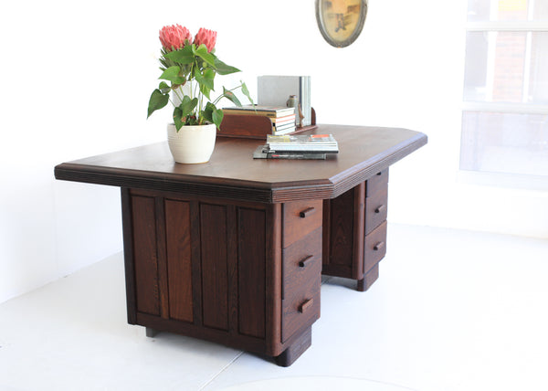 Large Partridge Wood Desk