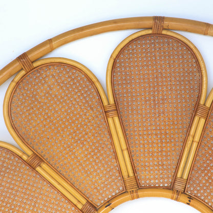 Cane Double Bed Headboard
