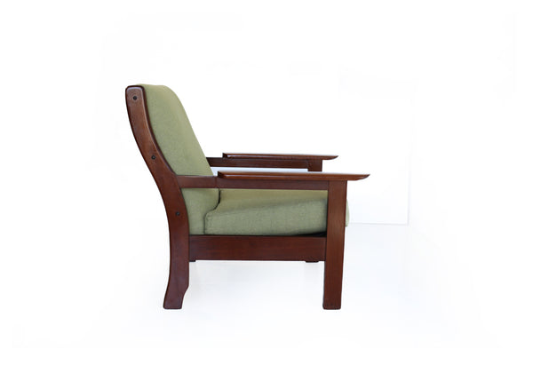 70s Imbuia Frame Armchair