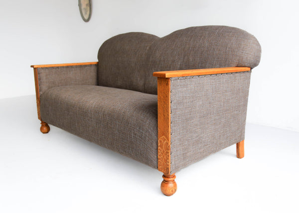 Two-seater Art Deco Sofa
