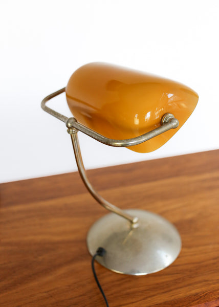 Vintage Banker's Lamp