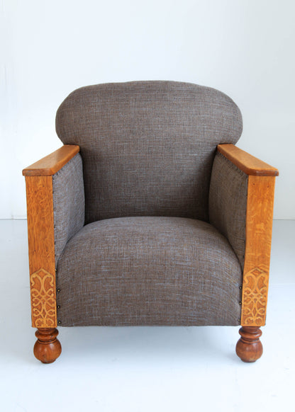 A Pair of Art Deco Armchairs
