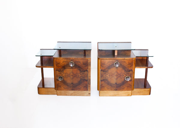 Art Deco Bedside Cabinets