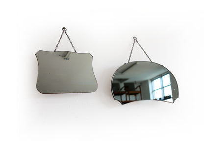 Art Deco Wall Mirror (Curved Shape)