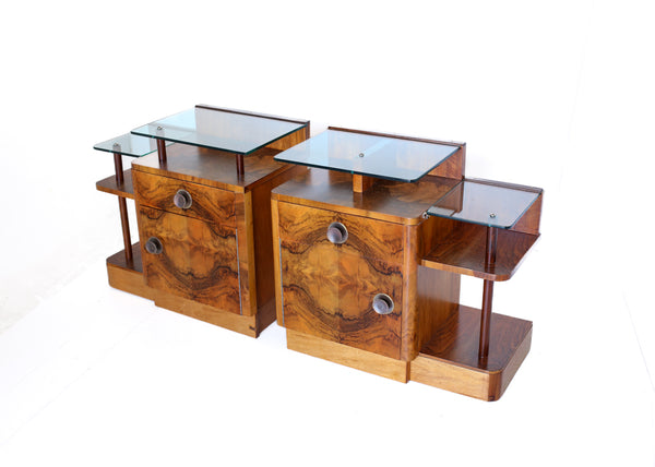 Art Deco Bedside Cabinets