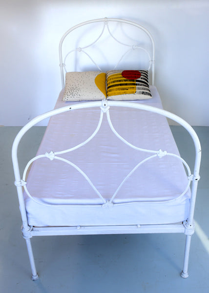 Antique Cast Iron Bed